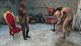 fo4 throne fucking scene 😈