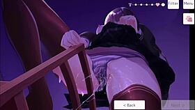 Onanikki's committee chairman masturbates with anal beads