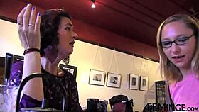 Blonde Co Ed Gets Finger Fucked!