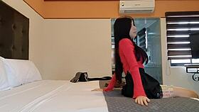 husband hires man to fuck wife at dinner