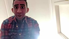 Step gay dad feels down, but his feet fetish brings comfort.