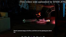 i played halloween in the rift and fucked the robot lady with big tits