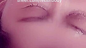 Sexy Asian Goddess Licks And Spits On Real Doll Cock Close Up