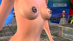 animated 3d cartoon of indian teen posing