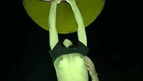 Boldly fucking rebellious stepcousin at night