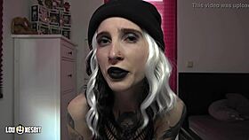 German Lou Nesbit Uses Him As Male Slut In Parking