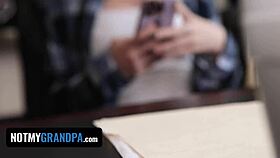 Why masturbate with a big cock instead of working, step-daughter?