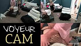 Amateur Swingers in Lingerie Get Pussy Pounded in Wild Orgy