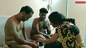 Indian wife has revenge sex in front of husband