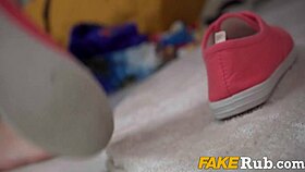 Does Tiny Teen Isabella De Laa Dare Share Dorm With Old Pervert?