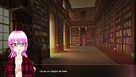 lin the ice dragoness reflects in mirror scene