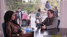 Paris the muse narrates her blowbang with ten cocks.