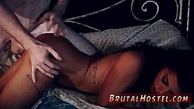 B Destroyed in Extreme Outdoor Bondage, Poor Lil Latina Bound