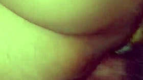 Amateur homemade couple fucks passionately again.