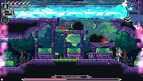 Flip Witch Pixel Hentai Game Ep 12: Ghost Boss Crushes With Giant Boobs