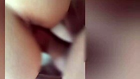 Mai's shaved pussy gets a creampie.