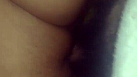 Amateur homemade couple fucks passionately again.