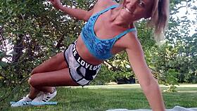 kayla kandy shows her athletic sri lankan workout routine