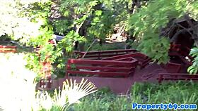 i doggystyled ebony realtor durin open house