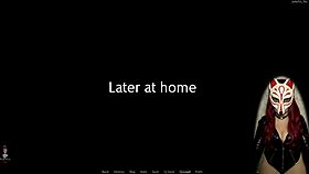 Gamer Girl with Big Tits Plays Porn Game in Public Latex Outfit