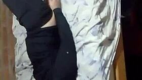 I find a thief in my bed and take advantage