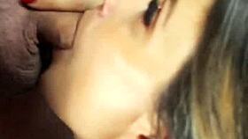 I'm suckin' off this cock and gettin' a facial all over