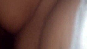 Amateur homemade couple fucks passionately again.