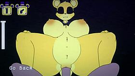 playing five nights at fuzzboobs, pegging that sweet futanari ass 😈