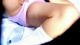 i spy on my latina student at technical school, can't believe what she did