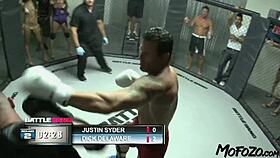 Brunette Model Takes Facial After Fight.