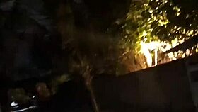 Married Fanny Boldly Shows Off Her Ass Without Panties in Public Street