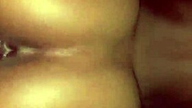 cheating ebony rides big black cock as boyfriend leaves for work.