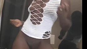 Two Hot Black Girls Show Sticky Pussies?