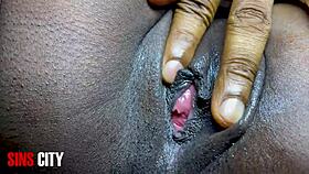 wet couple fucking missionary in kitchen, skinny girl bent over big cock