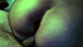 laying face down, he takes it all in deep.