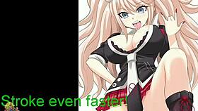 Junko Enoshima hentai porn from game Danganronpa rule 34