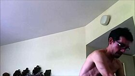 Amateur slut panty fucked in lingerie doggystyle.