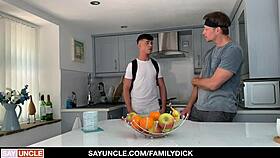 Stepson Massages Stepdad’s Sensitive Spots With Kendrick Thomas And James Keresford.