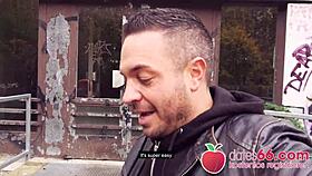 Milf banged in public