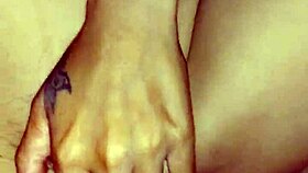 The bold husband ejaculates intensely into his wife's pussy, engaging in sexy sex with deep penetration and climax.