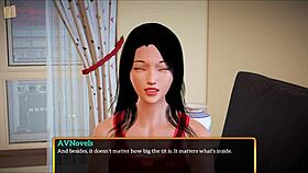 In my new family, the big asses and small tits are cartoon fun.