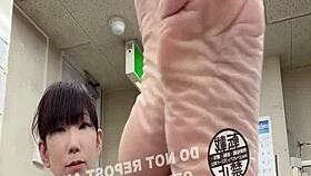 Fetish Kaki Kantor Nagih Sama Rekan Kerja Jepang!