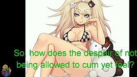 Junko Enoshima hentai porn from game Danganronpa rule 34
