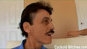 Watch a total stranger drop a load in my pussy