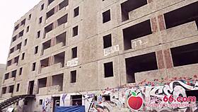 Milf banged in public