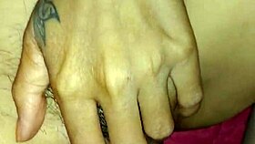 The bold husband ejaculates intensely into his wife's pussy, engaging in sexy sex with deep penetration and climax.