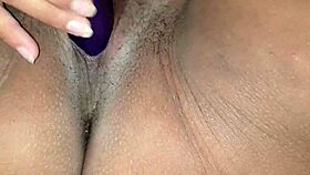 Horny Lesbian Squirts During POV Masturbation With Toys