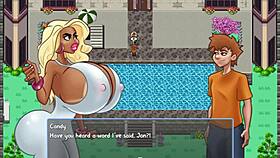 Demond's Stepsis Teases With Big Tits And Ass