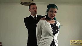 Watch Alexxa Vice Get Double Penetrated And Punished In Hard Threesome