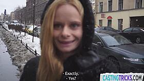 European Cutie Pussyfucked By Horny Agent